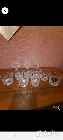 Рюмка стакан хрусталь сср