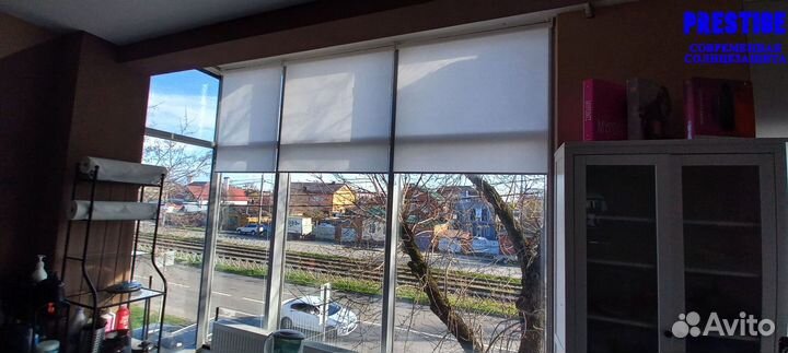 Жалюзи рулонные, установка, производители