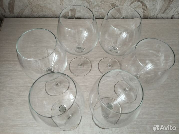 Набор бокалов для вина 6 штук
