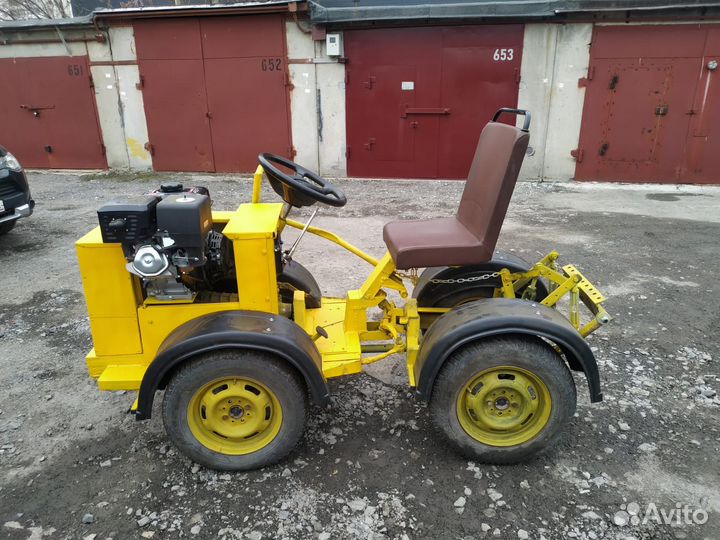 Мини-трактор самодельный 4х4