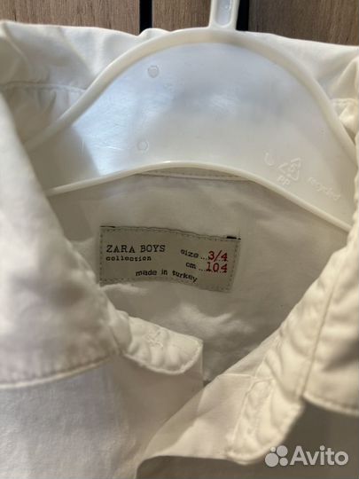 Рубашка zara 104, 110