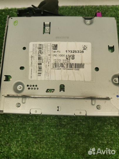 Магнитола Chevrolet Cruze седан 1.6 F16D4 2009