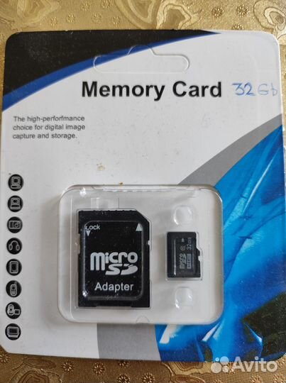 Карта памяти micro sd 32 гб