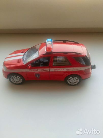 Машинка игрушечная пожарная охрана