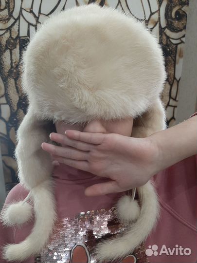 Шапка норковая женская