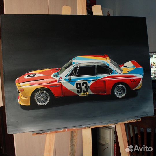Картины автомобилей на заказ