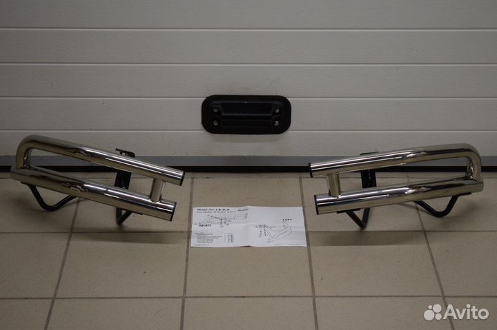 Toyota Rav-4 2006-2008 г. Задняя защита. Новая