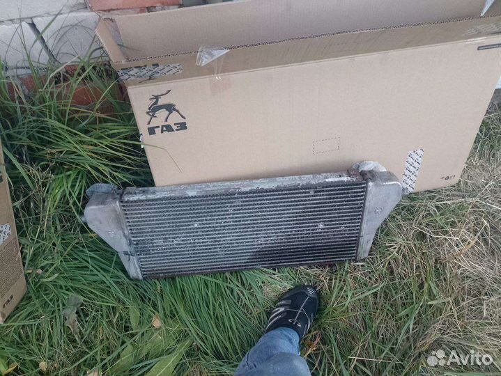 Радиатор интеркулера газель некст