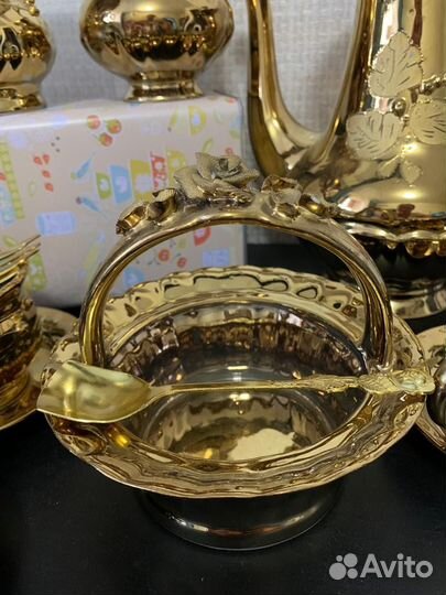 Сервиз кофейный с ложечками