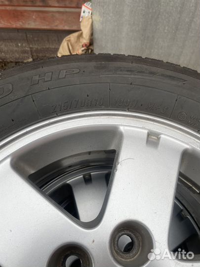 Шины с дисками для mitsubishi 215/70r16 лето