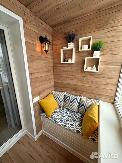 Отделка и остекление балконов и лождий, утепление