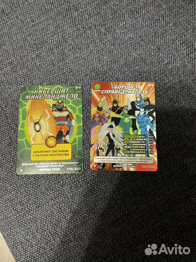 Коллекционные карточки черепашки ниндзя