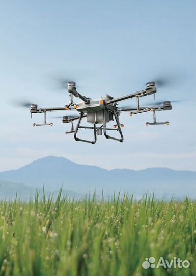 Обработка полей дронами