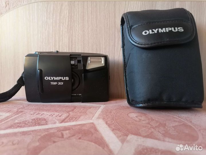 Плёночный фотоаппарат olympus trip 301