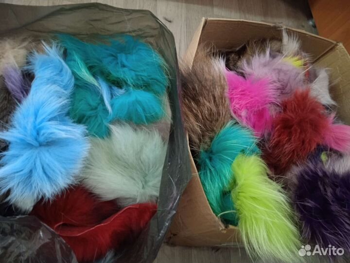 Обрезки меха, меховой лоскут