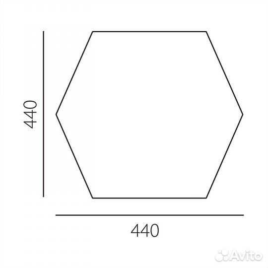 Tent BTrace 4,4x4,4 со стойками (Синий) (T0379)