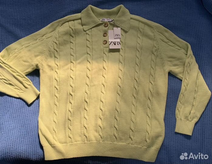 Свитер поло женский Zara