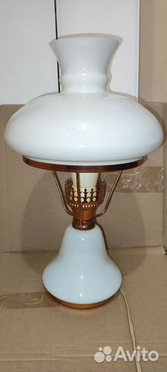 Настольная лампа СССР под старинную керосиновую