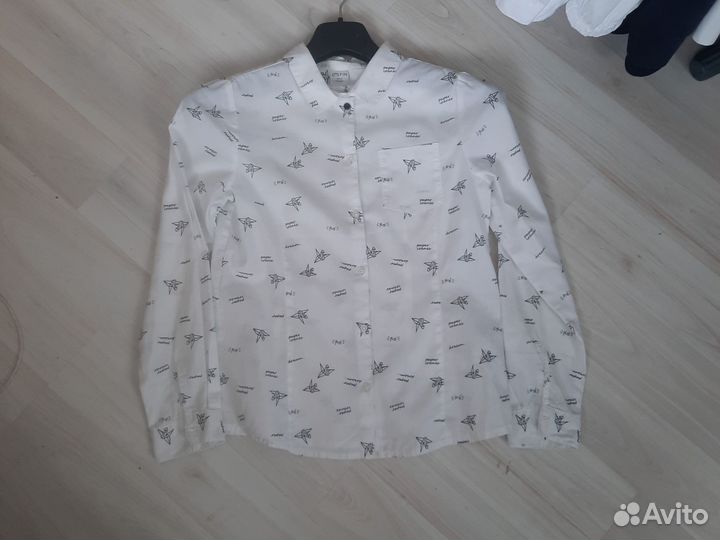 Блузки школьные разные 140 и 146