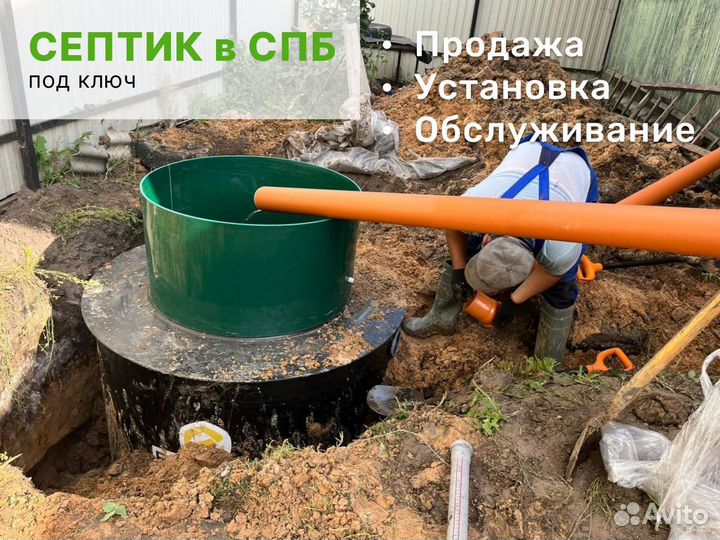 Септик под ключ Зорде 4