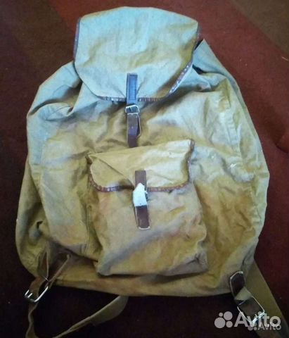 Рюкзак брезентовый СССР
