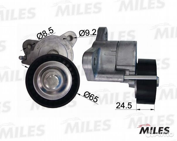 Натяжитель ремня приводного mitsubishi outlander 0