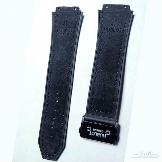 Ремешок, подходит для часов hublot, 26/22, замша