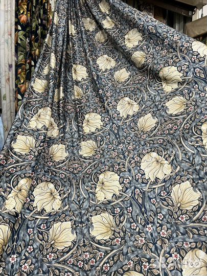 Ткань У.Моррис Кувшинки