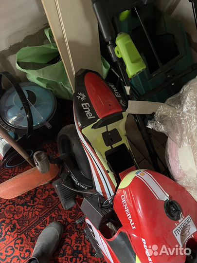 Детский мотоцикл на аккумуляторе бу