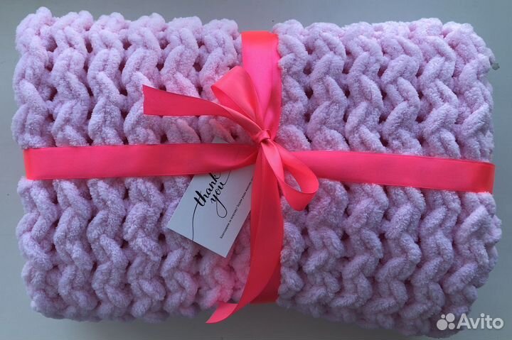 Плед детский плюшевый