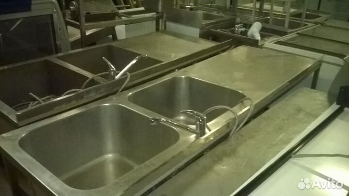 Столы, стеллажи мойки из нержавейки