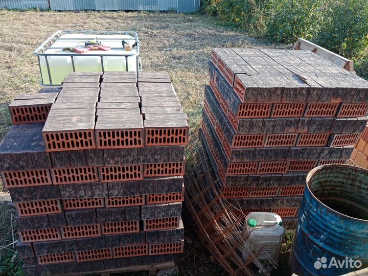 Кирпич облицовочный полуторный