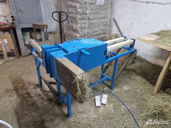 Станок Пресс для упаковки сена и опилок