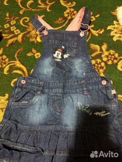 Джинсовый сарафан