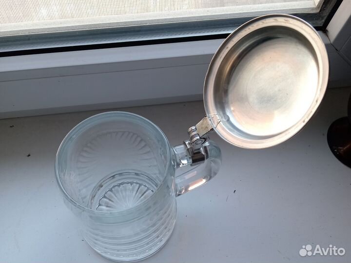 Пивная кружка Германия с крышкой