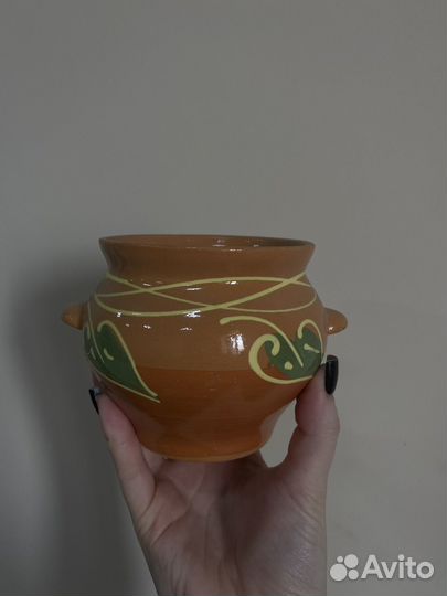 Горшок керамический для запекания