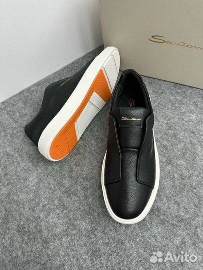 Слипоны мужские santoni