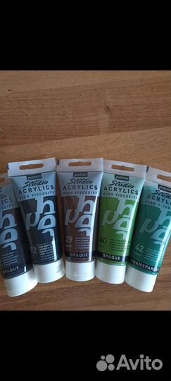 Краски акриловые pebeo