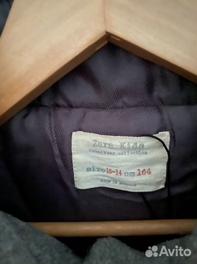 Пальто для девочки zara 152