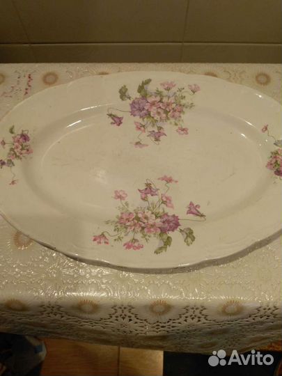 Блюдо антикварное 1925-1927 год
