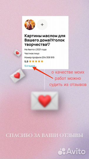 Объёмная картина маслом Цветок Примерка в интерьер