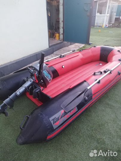 Лодка надувная Таймень 3200, мотор Mikatsu M5FHS