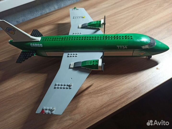 Lego City 7734 Cargo Plane (Грузовой Самолет) 2008