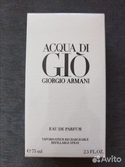 Туалетная вода acqua DI GIO giorgio armani