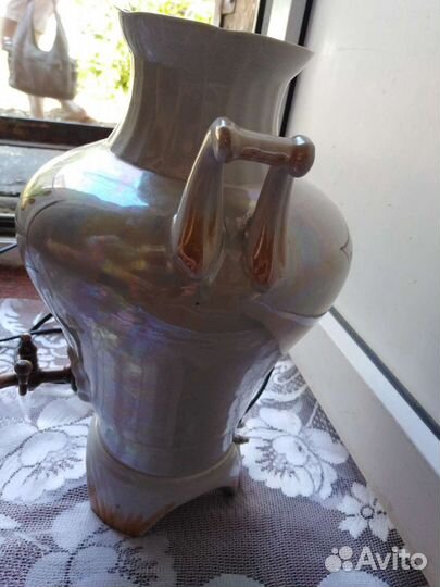 Самовар фарфоровый электрический