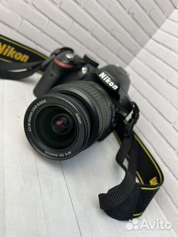 Зеркальный фотоаппарат Nikon D3200 объявление продам