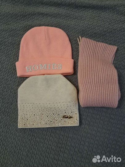 Шапки и шарф