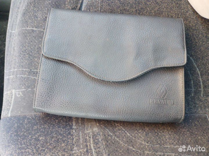 Оригинальная папка для рено (кожа)