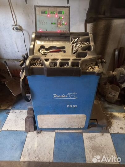 Балансировочный станок бу Pradar PR63