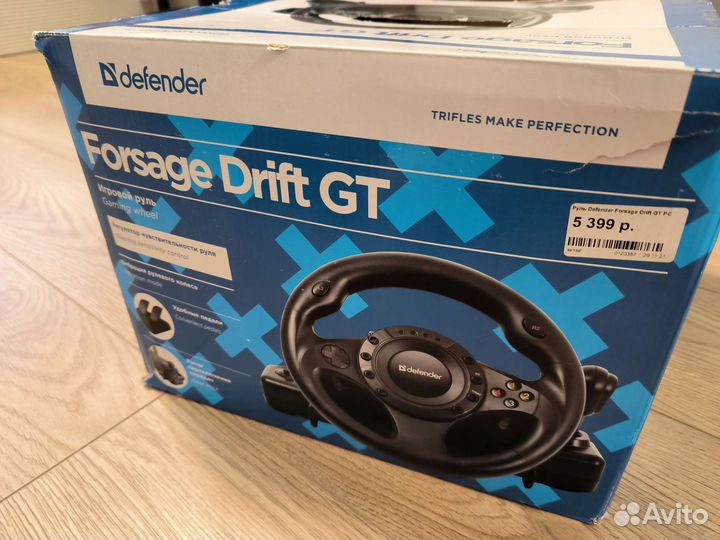 Игровой руль Defender Forsage Drift